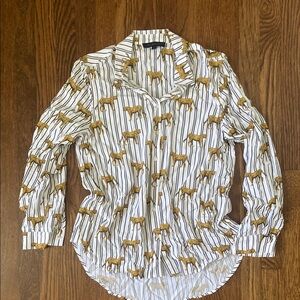 Cheetah Blouse